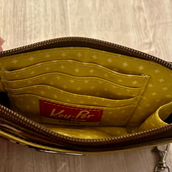 Discontinued Fossil Key-Per Wristlet Wallet - Y2K Early 2010s Retro Floral - Picture 4 of 8